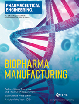 Pharmaceutical Engineering November / December 2019 Cover