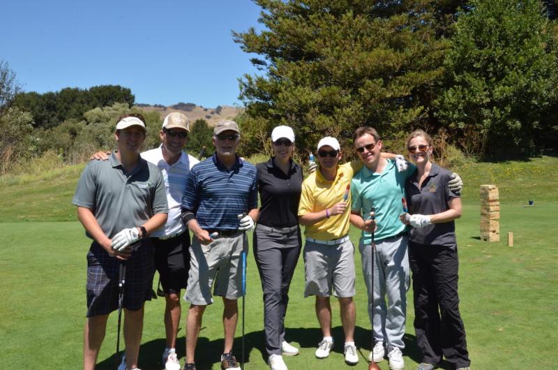 Seven Golfers