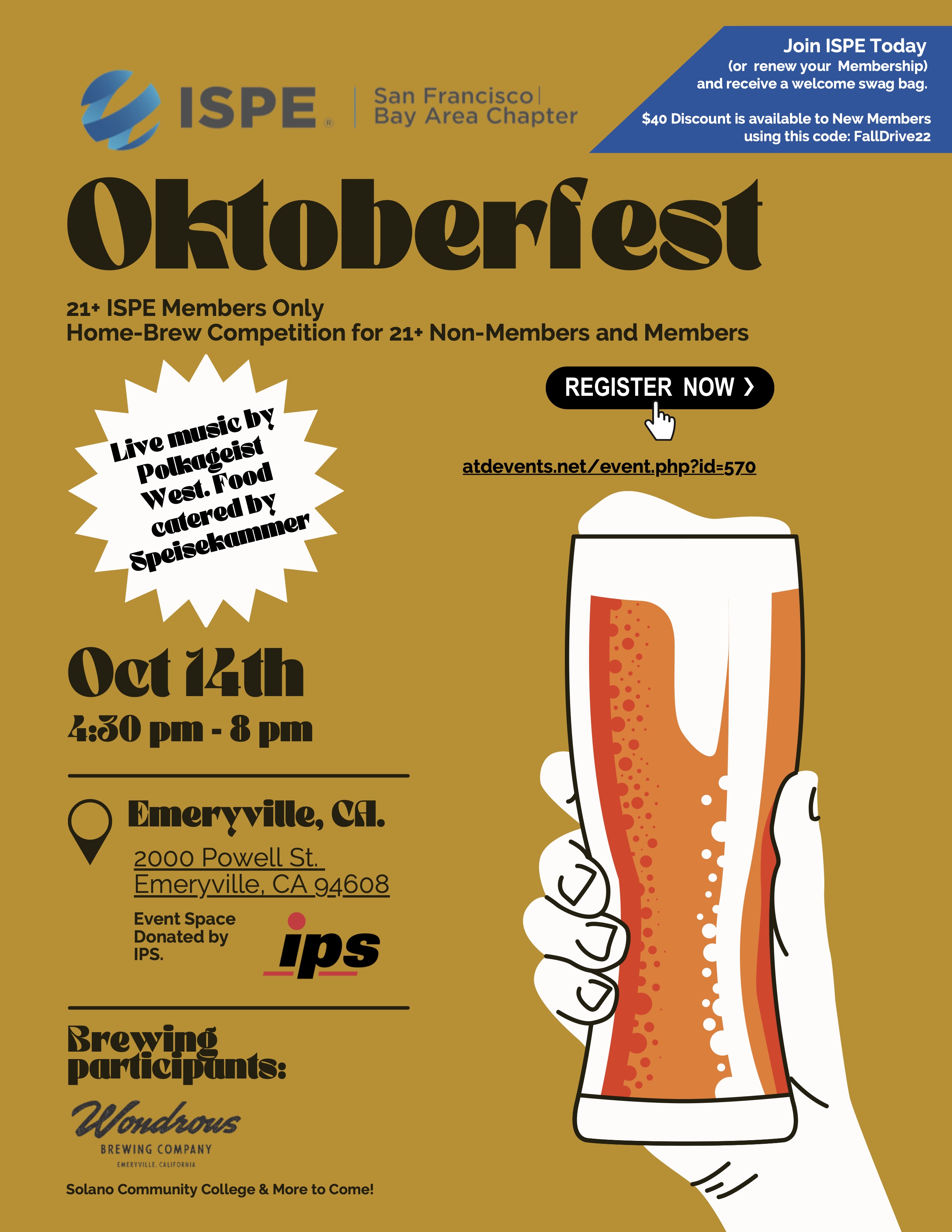 ISPE SF Oktoberfest Info Graphic