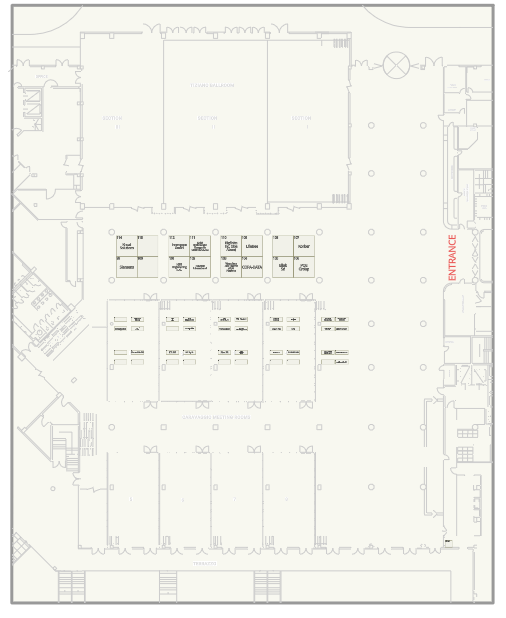 Expo Hall Floor Plan