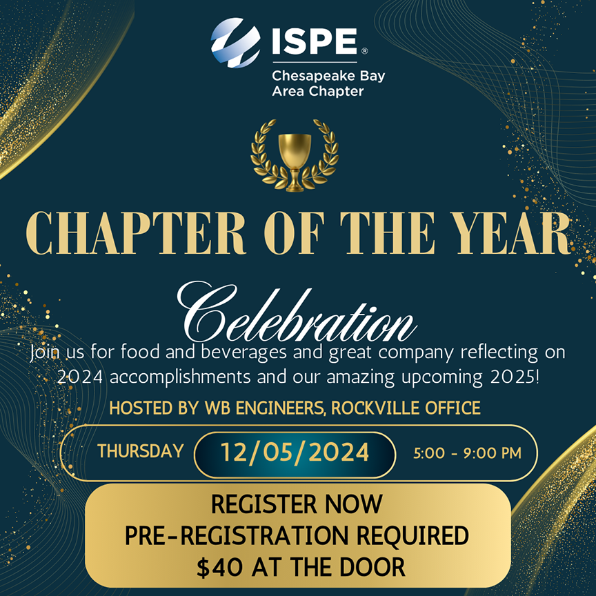 "ISPE Chapter of the Year" Celebration