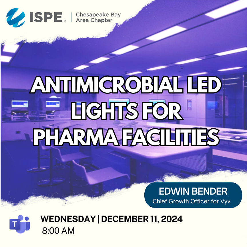 Antimicrobial LED lights for Pharma facilities