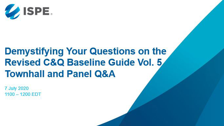 ispe baseline guide volume 5 pdf free download