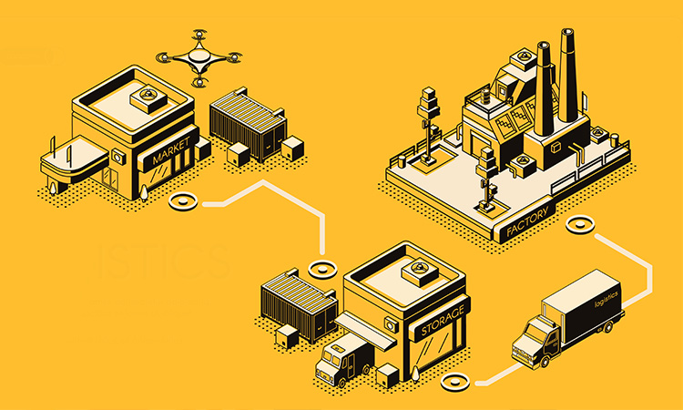 Illustration of the Pharmaceutical Supply Chain