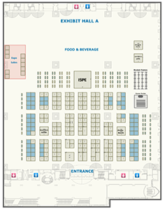 2018 ISPE Annual Meeting Expo Hall Map