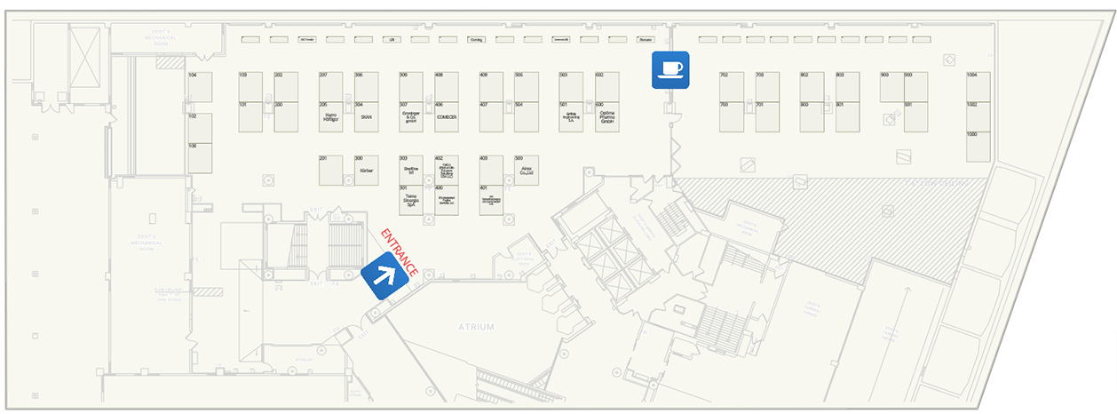 Expo Hall Floor Plan