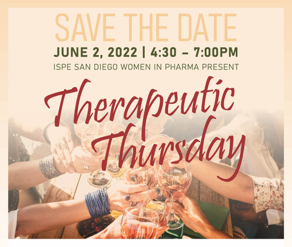 ISPE SD Therapeutic Thursday Info Graphic