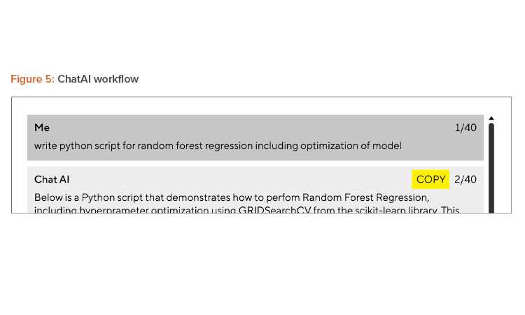 Figure 5: ChatAI workflow