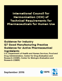 Active Pharmaceutical Ingredients, ICH Q7