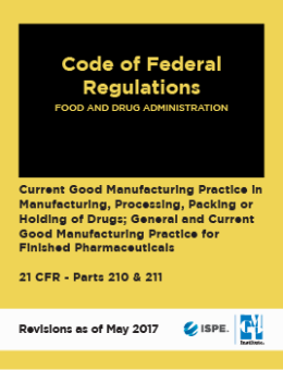 Regulation Handbooks: 21 CFR Part 210 & 211: Finished Pharmaceuticals