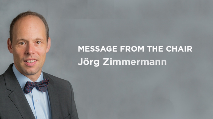 Message from the Chair:  Jörg Zimmermann