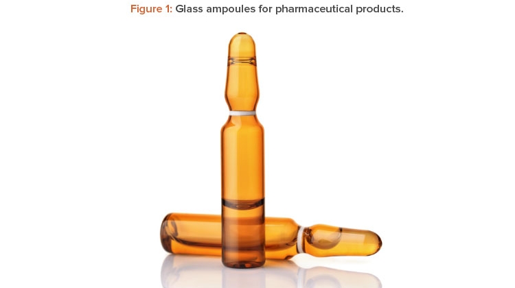 Figure 1: Glass ampoules for pharmaceutical products.