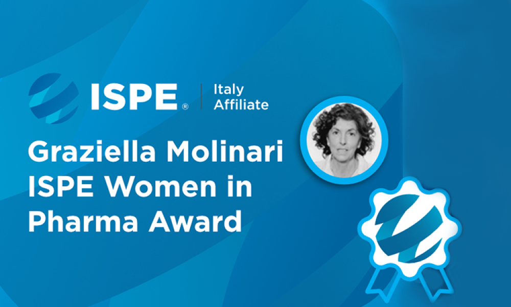 The “Graziella Molinari Women in Pharma Award” Announced for 2022 Edition at the ISPE Italy Affiliate