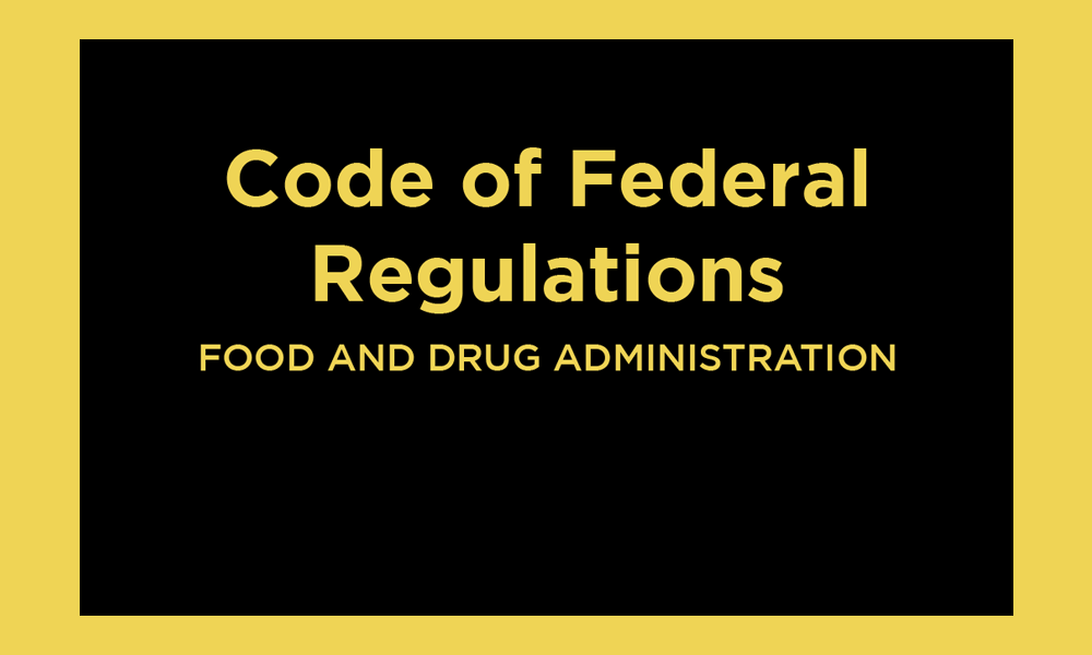 Regulation Handbooks: 21 CFR Part 210 & 211: Finished Pharmaceuticals