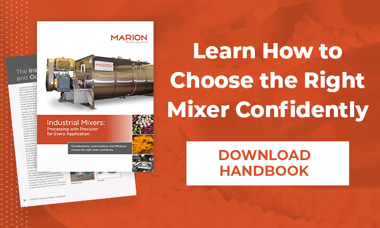 How to Choose the Right Industrial Mixer for Your Application