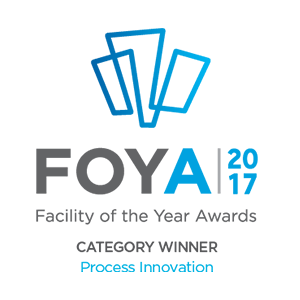 FOYA - Category Winner, Process Innovation